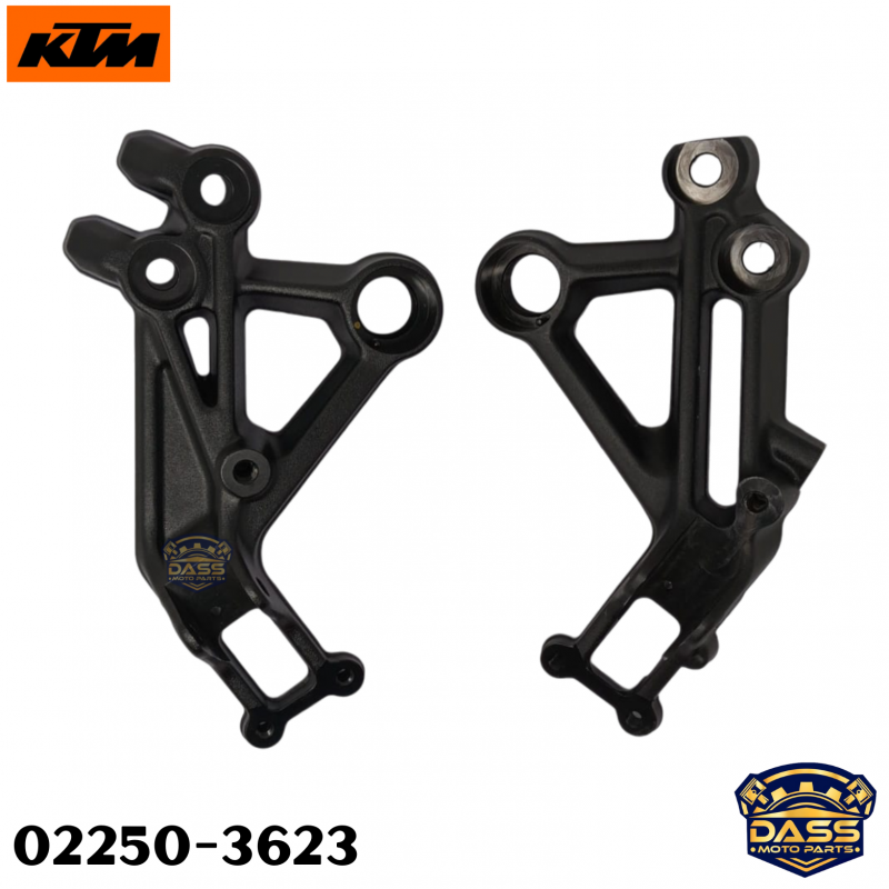 Holder Step Front Set Fits For KTM Duke 200 2020 KTM Duke 250 2017-2023 KTM Duke 390 2017-2023