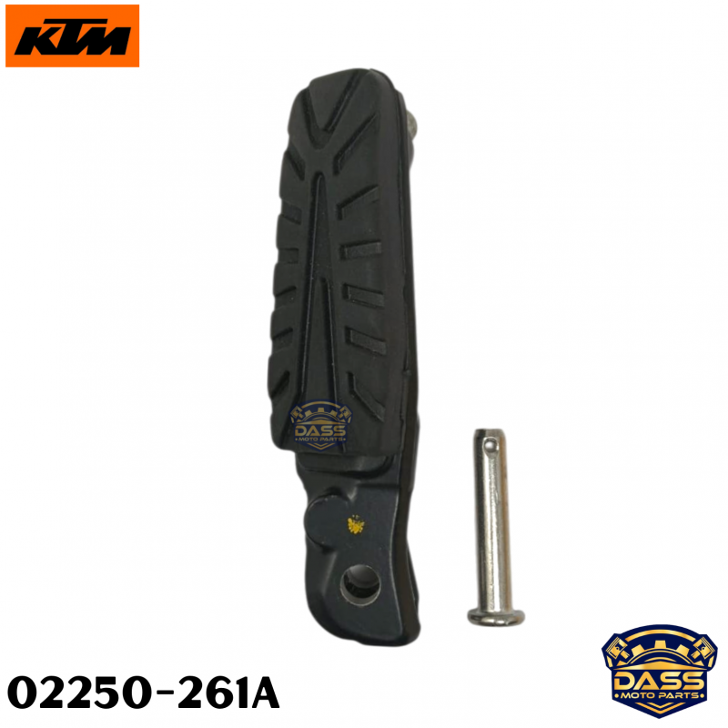 Footrest Kit Front Left Hand Fits For KTM RC 125 2019-2023 KTM RC 200 2015-2023 KTM RC 390 2015-2023 KTM Svartpilen 250 2020-2023 KTM Svartpilen 401 2024 KTM Vitpilen 250 2020-2023