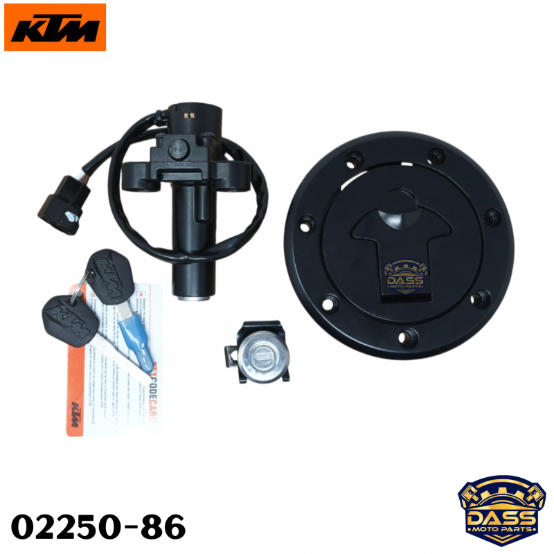 Lock Set Fits For KTM RC 125 2019-2021 KTM RC 200 2017-2021 KTM RC 390 2017-2021