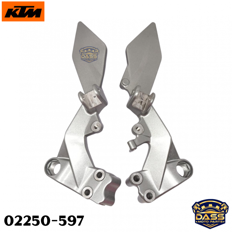 Holder Step Front Set  Fits For KTM Duke 125 2018-2020 KTM Duke 200 2013-2019 KTM Duke 390 2013-2016