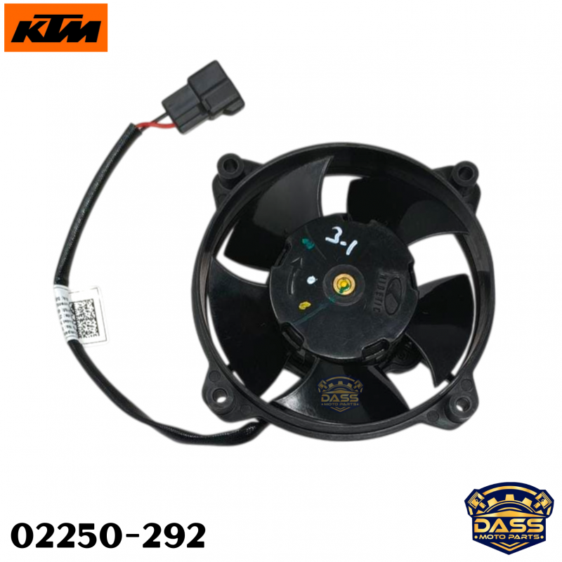 Radiator Fan Fits For KTM RC 125 2023(GEN-2) KTM RC 200 2022-2023(GEN-2) KTM Adventure 250 2021-2023 KTM Adventure 390 2020-2023 KTM Adventure X 390 2023 KTM Adventure Rally 390 2023